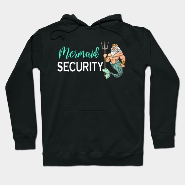 Mermaid Security Hoodie by LotusTee